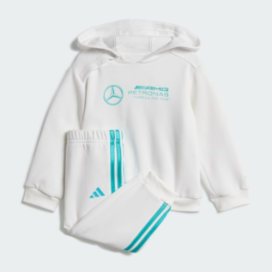 Спортивный костюм adidas MERCEDES - AMG PETRONAS FORMULA ONE TEAM DNA BABY  (АРТИКУЛ:JV5445)
