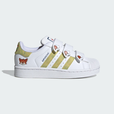 JQ1334 adidas DISNEY ZOOTOPIA SUPERSTAR II COMFORT CLOSURE KIDS