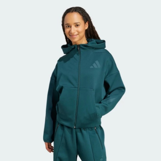 Женское худи adidas Z.N.E. FULL-ZIP  (АРТИКУЛ:JW5321)