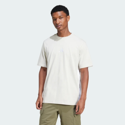 JE6389 adidas ESSENTIALS 3-STRIPES SINGLE JERSEY