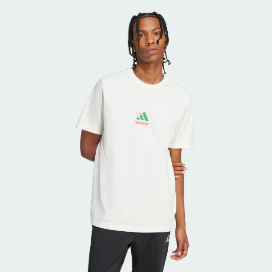 Футболка adidas LOUNGE PIZZA GRAPHIC (АРТИКУЛ:JJ4016)