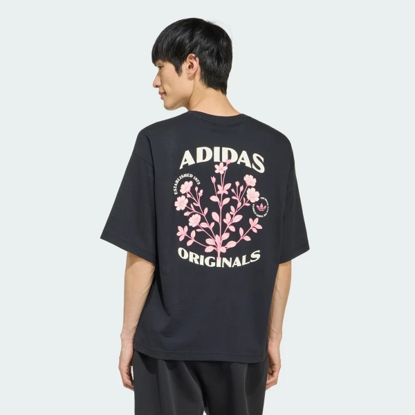 LC6353 Мужская футболка adidas BOTANICAL GFX T| Интернет-магазин