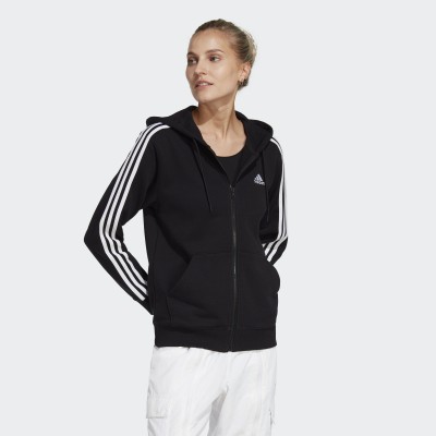 IC8769 adidas ESSENTIALS 3-STRIPES FRENCH TERRY REGULAR FULL-ZIP