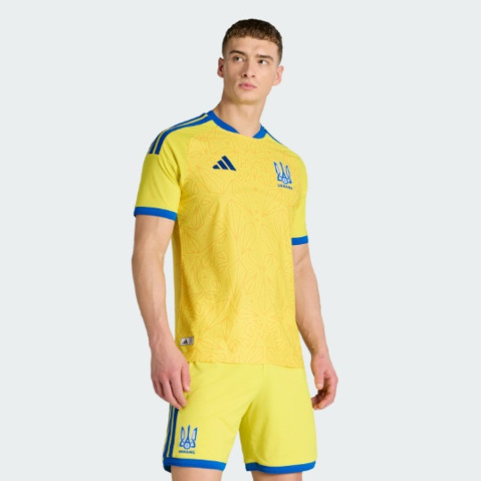 Домашня джерсі adidas UKRAINE 26 AUTHENTIC (АРТИКУЛ:KC6032)