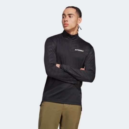 Мужский лонгслив adidas TERREX MULTI HALF-ZIP (АРТИКУЛ:HT9501)