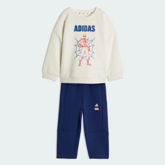 Комплект: свитшот и брюки adidas MARVEL SPIDER-MAN (АРТИКУЛ:JZ3551)