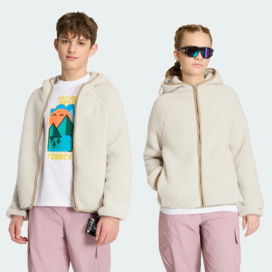 Флисовая толстовка adidas TERREX KIDS XPLORIC FULL-ZIP (АРТИКУЛ:KG7690)