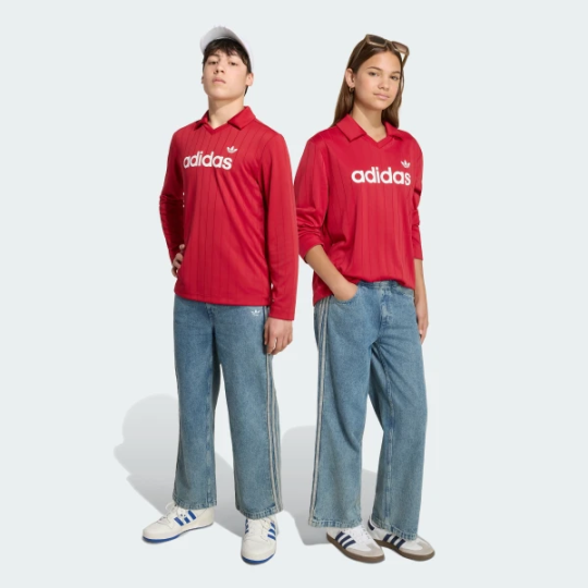 Детские джинсы adidas FIREBIRD LOOSE DENIM (АРТИКУЛ:KR6531)