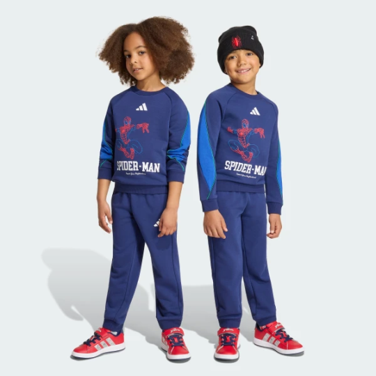 Комплект: свитшот и брюки adidas MARVEL SPIDER-MAN (АРТИКУЛ:KS3968)