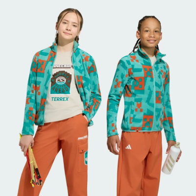 KT0905 adidas MINECRAFT TERREX CLIMAWARM FULL-ZIP FLEECE