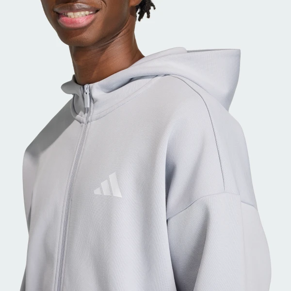 KD7662 Мужская толстовка adidas FUTURE ICONS SMALL LOGO FULL-ZIP