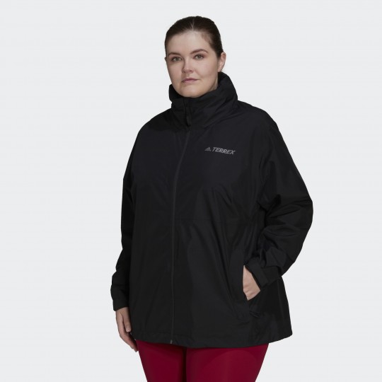 Жіноча куртка adidas TERREX MULTI RAIN.RDY (PLUS SIZE)  (АРТИКУЛ:HF8713)