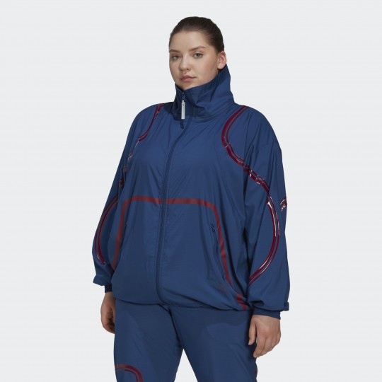 Женская ветровка adidas  STELLA MCCARTNEY TRUEPACE WOVEN (PLUS SIZE) (АРТИКУЛ:HK0484)