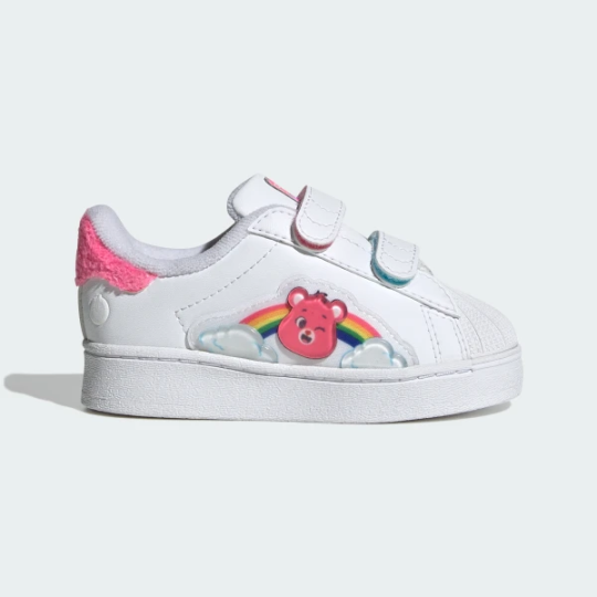 Дитячі кросівки adidas CARE BEARS SUPERSTAR LED LIGHTS COMFORT CLOSURE (АРТИКУЛ:KK2133)