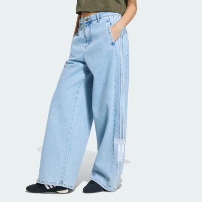 KT2651 adidas ADIBREAK MID-RISE WIDE-LEG DENIM