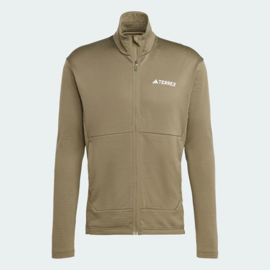 IQ3742 Мужская кофта adidas TERREX MULTI LIGHT FLEECE FULL-ZIP