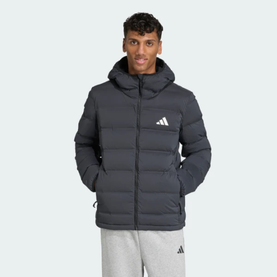Чоловічий пуховик adidas HELIONIC CLIMAWARM STRETCH HOODED (АРТИКУЛ:JN2114 )