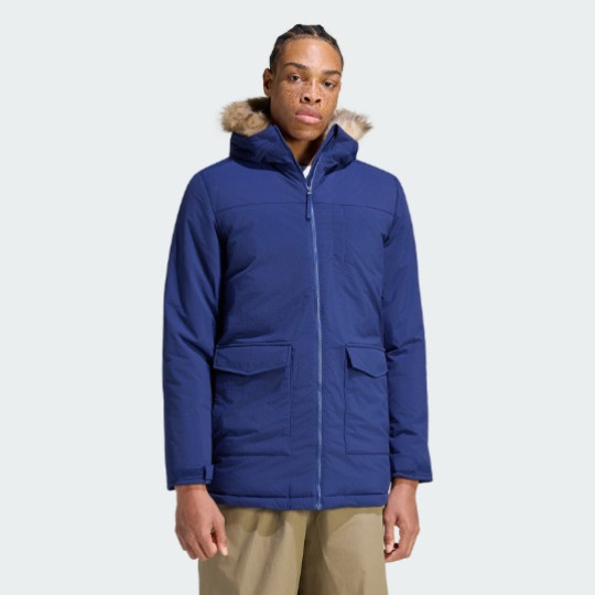 Мужская парка adidas PAVERIC CLIMAWARM FUR  (АРТИКУЛ:JX7748)