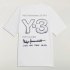 Футболка adidas Y-3 SHORT SLEEVE (АРТИКУЛ:KB2607)