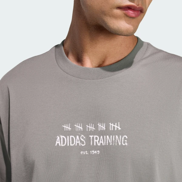 KB9400 Мужская футболка adidas CLIMACOOL POWER TRAINING GRAPHIC
