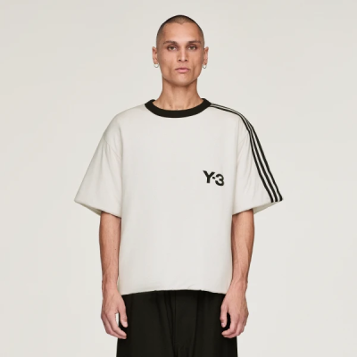 KD4759 adidas Y-3 PADDED SHORT SLEEVE 3-STRIPES