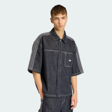 KG6448 Мужская рубашка adidas ORIGINALS DENIM SHORT SLEEVE WORK