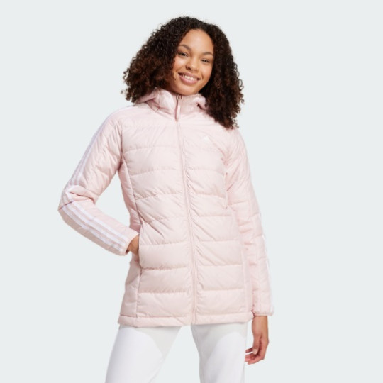 Жіноча парка adidas ESSENTIALS 3-STRIPES LIGHT DOWN  (АРТИКУЛ:IX8929)