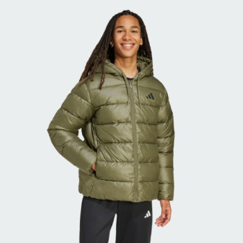 JW2979 adidas ESSENTIALS CLIMAWARM SYNTHETIC DOWN PUFFER HOODED