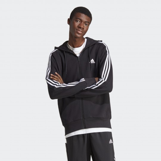 Мужская толстовка adidas ESSENTIALS FRENCH TERRY 3-STRIPES (АРТИКУЛ:IC0433)