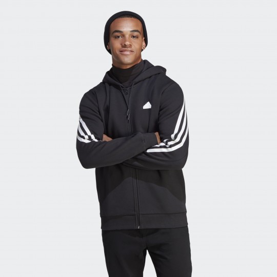 Мужская худи adidas FUTURE ICONS 3-STRIPES FULL-ZIP (АРТИКУЛ:IC6712)