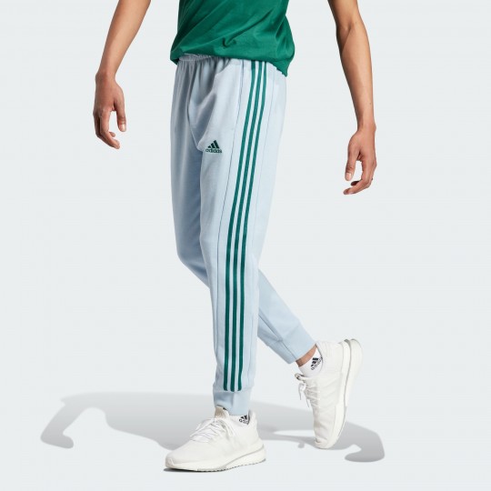 Чоловічі штани adidas ESSENTIALS FRENCH TERRY TAPERED CUFF 3-STRIPES  (АРТИКУЛ:IJ8700)