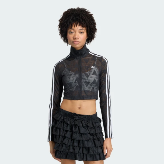  Женская спортивная кофта adidas FIREBIRD CLASSIC LACE (АРТИКУЛ:KD0349)
