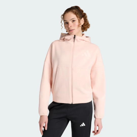 Жіноча худі  adidas Z.N.E. FULL-ZIP (АРТИКУЛ:KE4750)