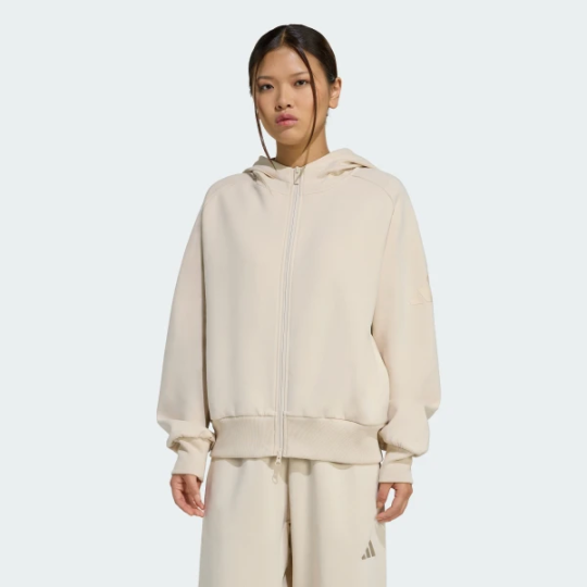 Жіноча толстовка adidas SOFT LUX FULL-ZIP (АРТИКУЛ:KT0443)