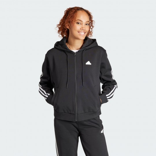 Женское худи adidas FUTURE ICONS 3-STRIPES FULL ZIP  (АРТИКУЛ:IN9475)