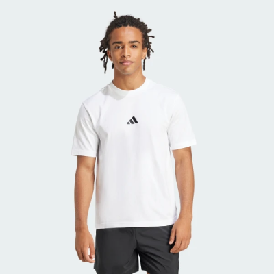 JF1092 adidas ESSENTIALS SMALL LOGO SINGLE JERSEY