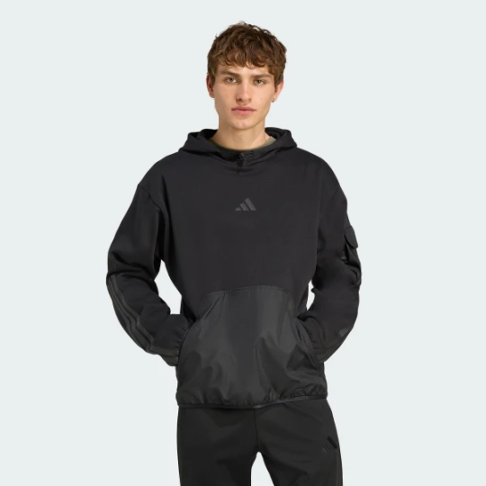 Худи adidas CITY TECH UTILITY FLEECE  (АРТИКУЛ:JM1484)
