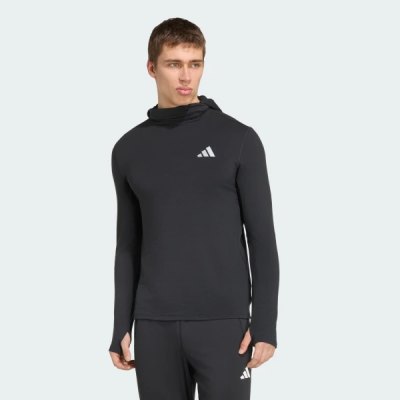 KV4279 adidas ADI365 RUNNING ESSENTIALS WINTERIZED LONG SLEEVE HOODED