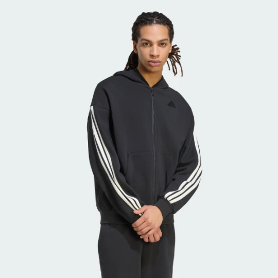 Толстовка adidas KIT 3-STRIPES FULL-ZIP (АРТИКУЛ:KW2367)