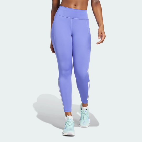 Женскиел леггинсы adidas DAILY RUN 3-STRIPES 7/8 (АРТИКУЛ:IX0273)