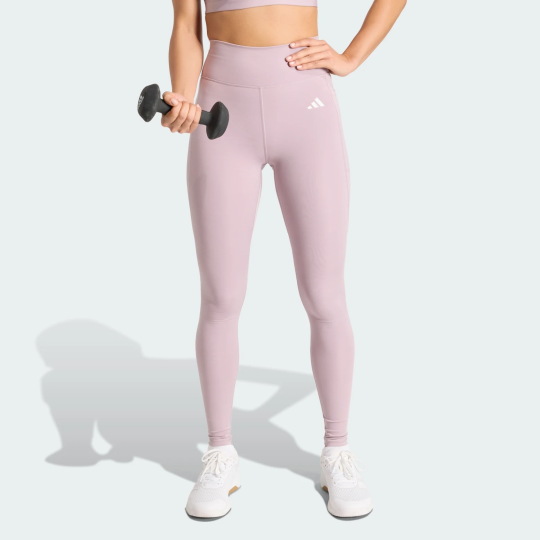 Женскиел леггинсы adidas OPTIME ESSENTIALS STASH POCKET FULL-LENGTH (АРТИКУЛ:JZ4946)