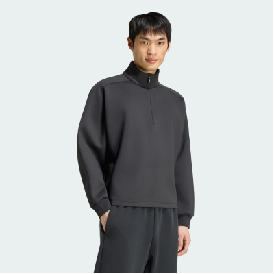 KF4702 adidas SOFT LUX WINTER KNIT QUARTER-ZIP