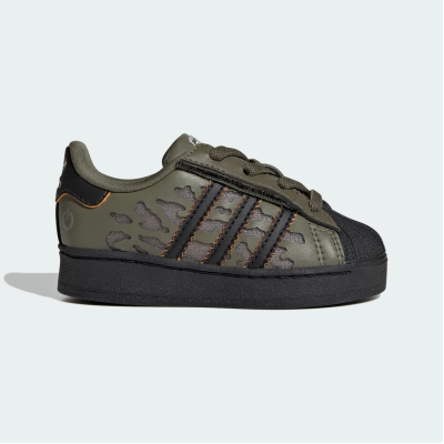 KJ6799 adidas SUPERSTAR LED LIGHTS COMFORT CLOSURE ELASTIC LACE
