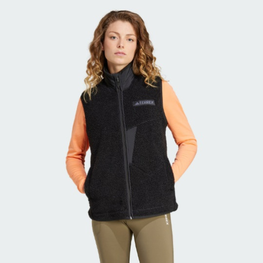 Женский жилет adidas TERREX XPLORIC HIGH PILE FLEECE  (АРТИКУЛ:IW0237)