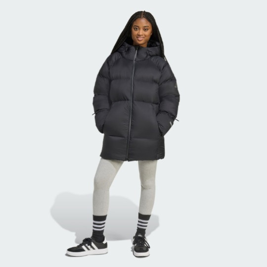 Женский пуховик  adidas MYSHELTER CLIMAWARM DOWN PARKA  (АРТИКУЛ:JN1998)