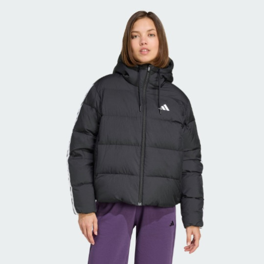 Женский пуховик adidas ESSENTIALS CLIMAWARM 3-STRIPES  (АРТИКУЛ:JW3429)