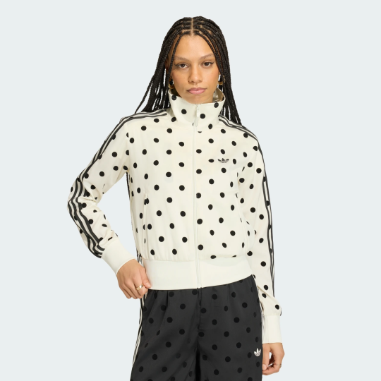 Спортивная кофта  adidas SATIN POLKA DOTS TT (АРТИКУЛ:KV1165)
