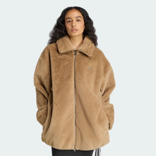 Женская куртка adidas FUR JACKET (АРТИКУЛ:JY2383)