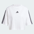 Футболка adidas ESSENTIALS 3-STRIPES COTTON LOOSE (АРТИКУЛ:JD4999 )