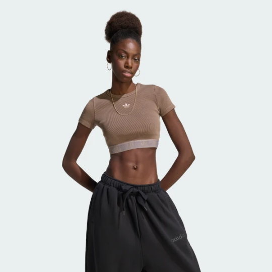 Футболка adidas ESSENTIALS RIB TEE WASHED (АРТИКУЛ:KE3226)